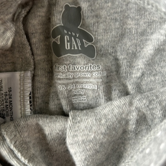 Baby gap grey polka dot set size 18-24 months - Picture 6 of 7